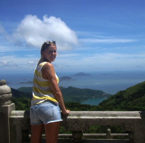 Looking out over Lantau Island