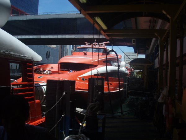 Turbojet speed vessel