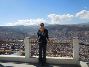 Vie of La Paz from the Calvary