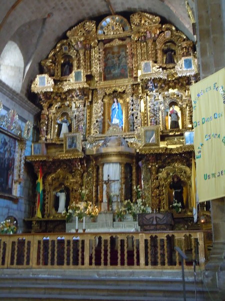 main altar in San Fransisco
