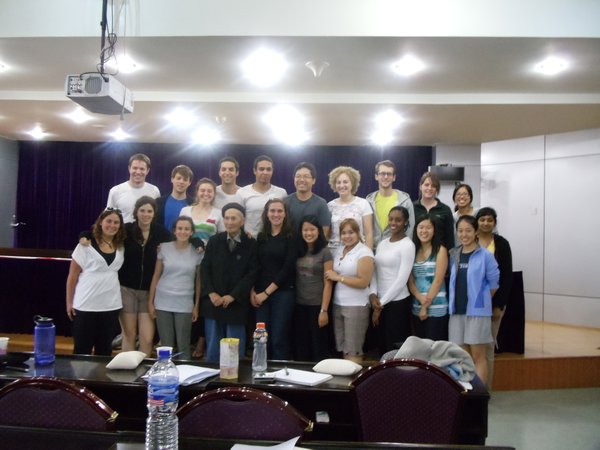 Group Picture with Professor Huang