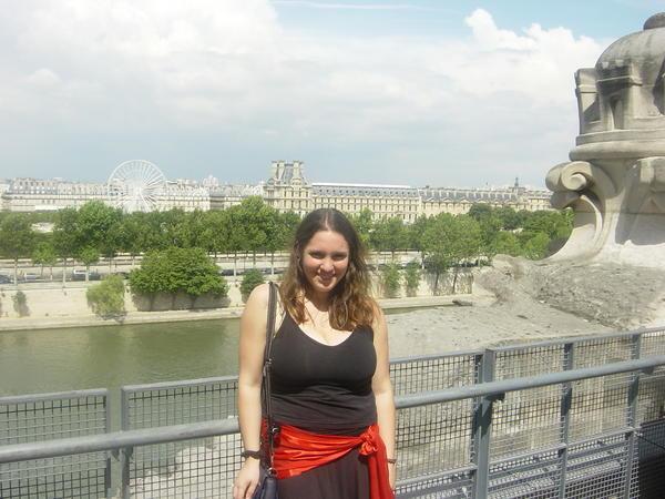 Me in front of the Seine
