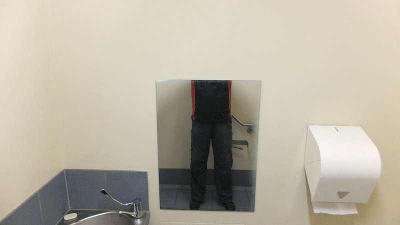 Toilet Mirror!