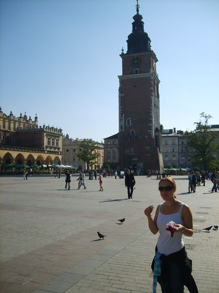 Krakow's Main Market Square