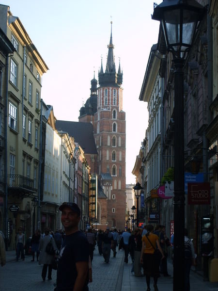 The streets of Krakow