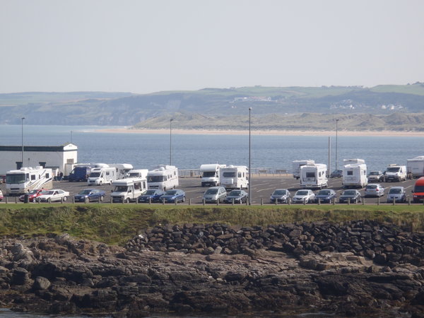 3.9.10 - Portrush- View of free campers