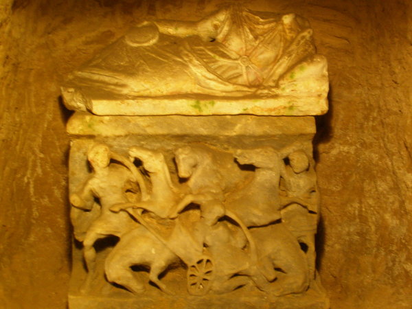 26.4.2011 - Chiusi - Tomb of Pelligrina
