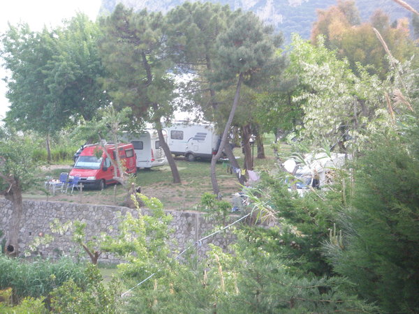 28.4.2011 - Massa Lubrense campsite