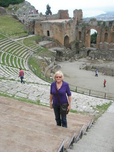 May 2011 - Sicily - Taormina -Greek/Roman theatre 