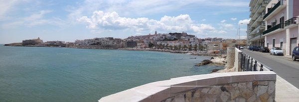 27.5.12 - Vieste - panoramic view from boat harbour