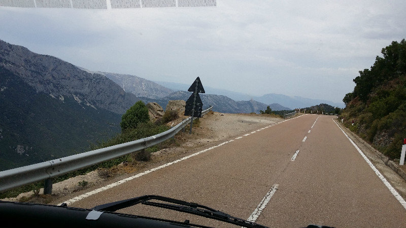 25.7.14 Sardinia. Drive through the mountains (5)
