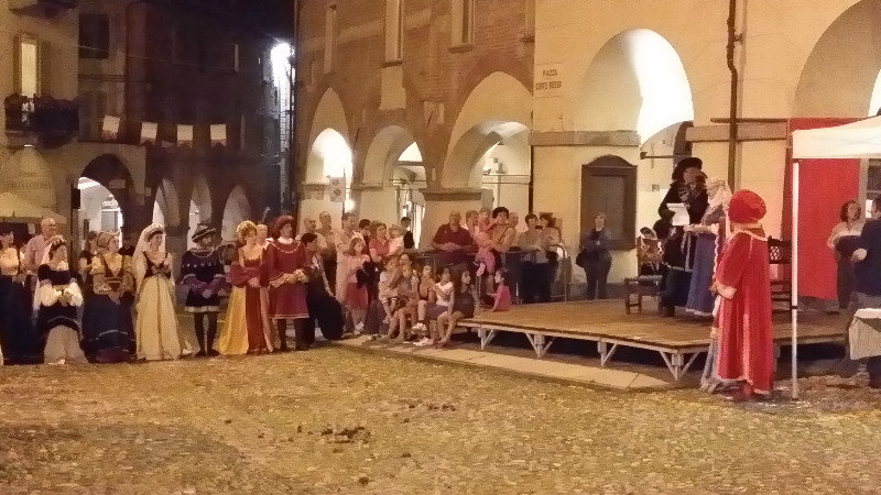 10.8.14 Torino-Avigliana. Traditional Re-enactment. Festival of San Lorenzon-Falling stars (1)