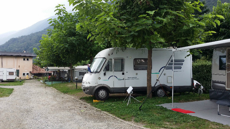 13.8 to 21.8.14 Camping Lido Cannero Riviera. Lake Como (1)