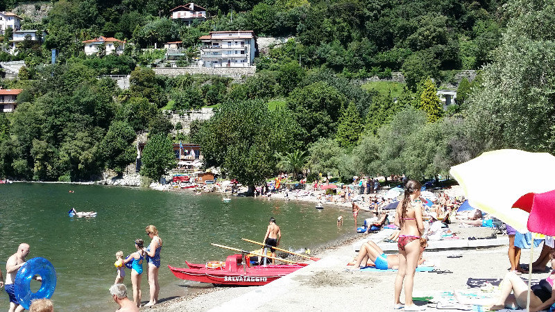 15.8.14 Lake Maggiore.Camping Lido Cannero Riviera (6)