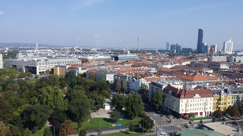 17.9.14 Austria, Vienna. View of Vienna (1)