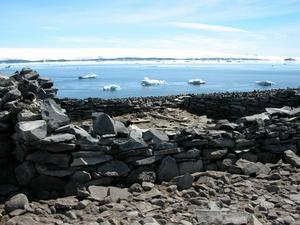 Day Four: Remains of Nordenskjold's stone hut, Paulet Island