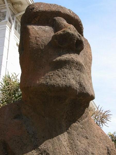 Moai from Rapa Nui (Easter Island), Vina del Mar