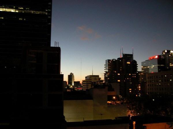 View from the apartment, Melbourne