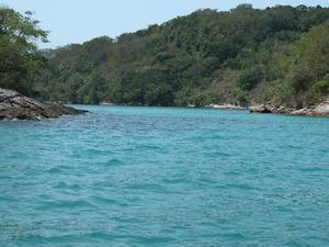Beautiful waters of Ilha Grande