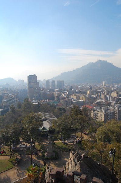 Santiago in the day