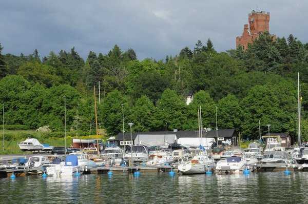 Harbor and a Castle