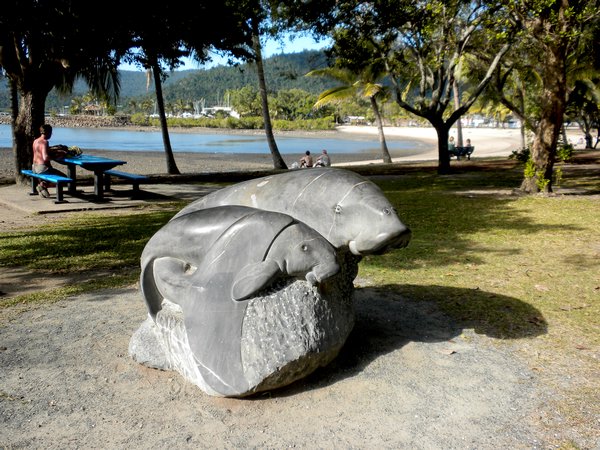 Statue of a Dugong