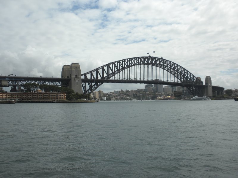 Bridge across Sydney harbor
