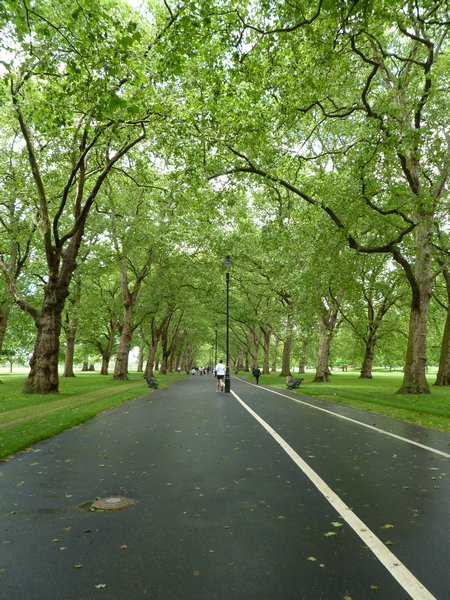 Broad Walk in Hyde Park
