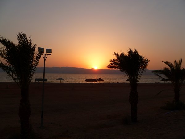 Sunset at the Red Sea