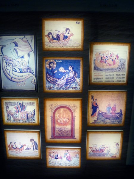 Images of Galilee fisherman based on the Gospels