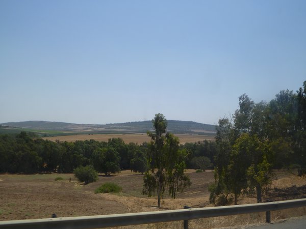 Green hills and fields of Lower Galilee