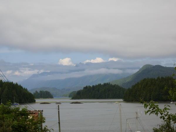 Tofino on a cloudy day