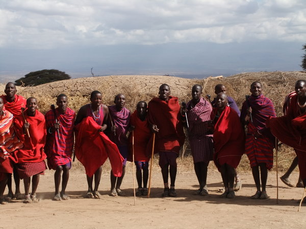 Maasai Villagers