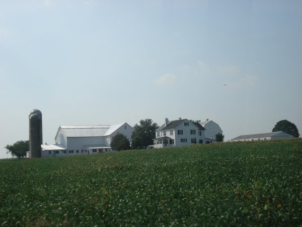 An Amish home
