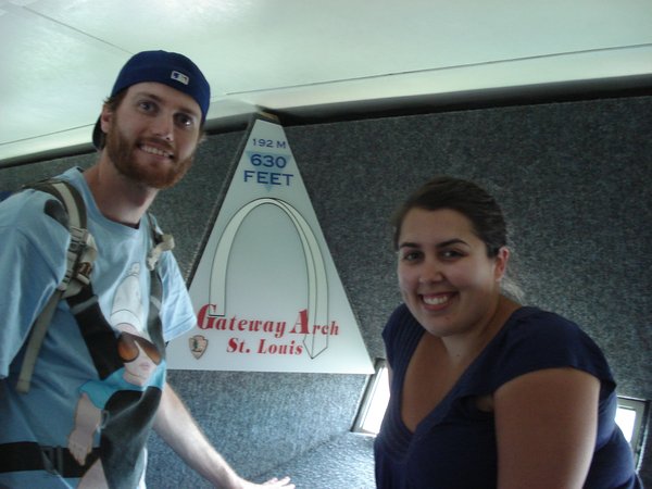In the Gateway Arch - St Louis