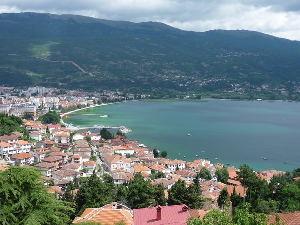 Lake Ohrid from up high