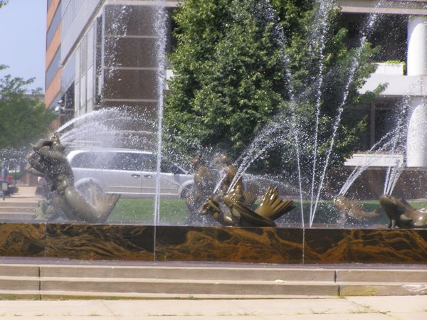 One of the St Louis fountains