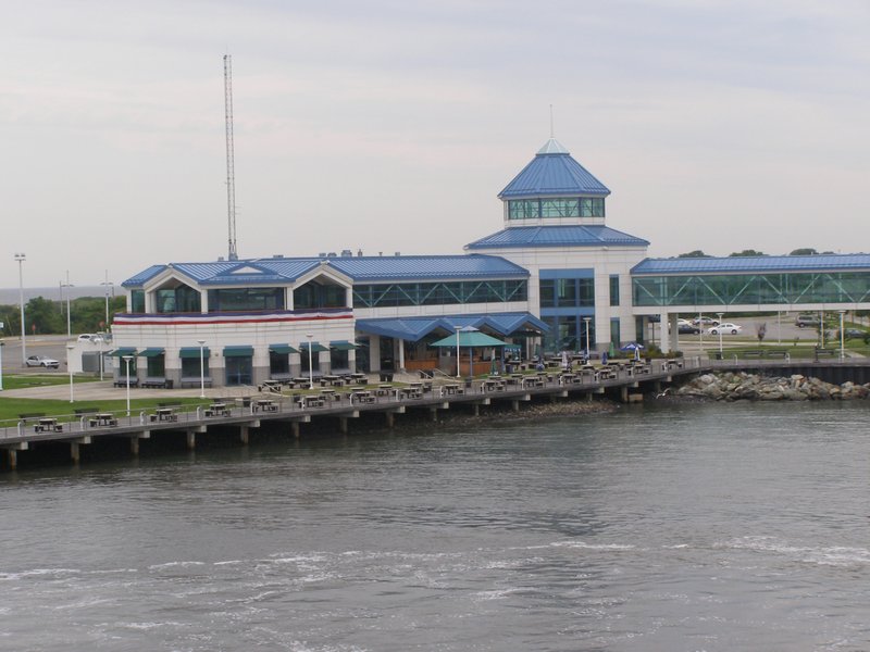 Terminal from the water side