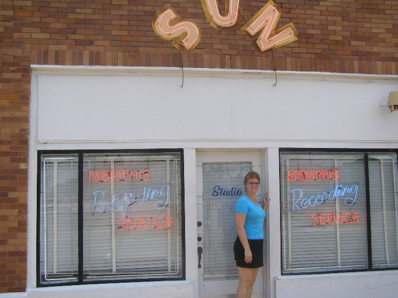 Jill at the Sun Studios