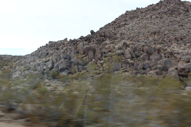 Craggy rocks in JTNP