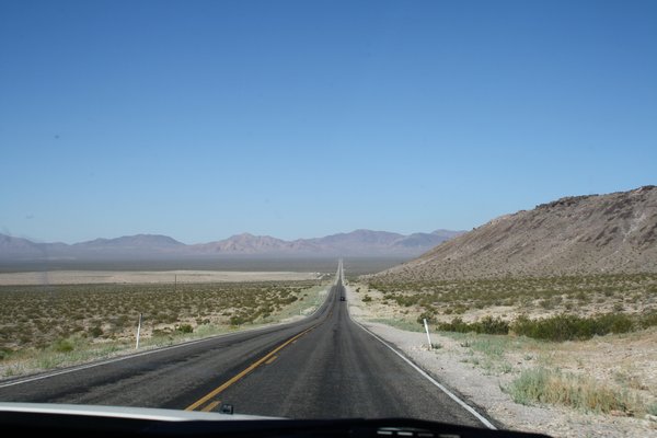 On our way to Death Valley