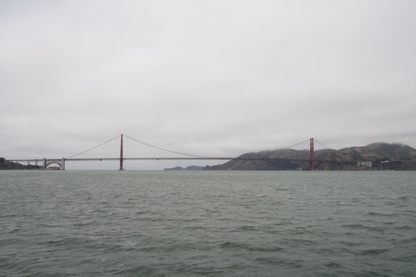 Heading towards the Golden Gate