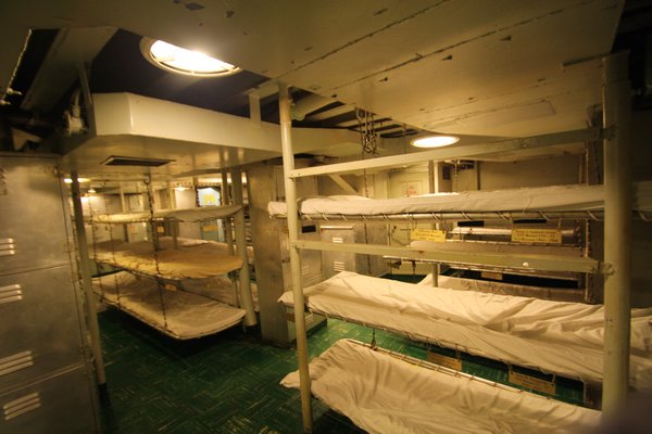 Some of the sleeping berths