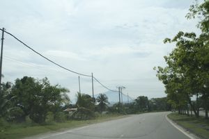 View of Mt Kilabalu