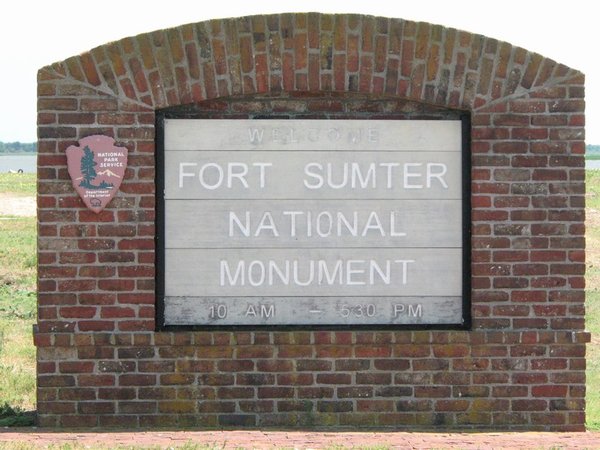 Fort Sumter entrance