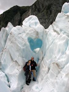 Ice heart for the honeymooners (Awhh!)