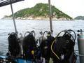 Nang Yuan island from boat