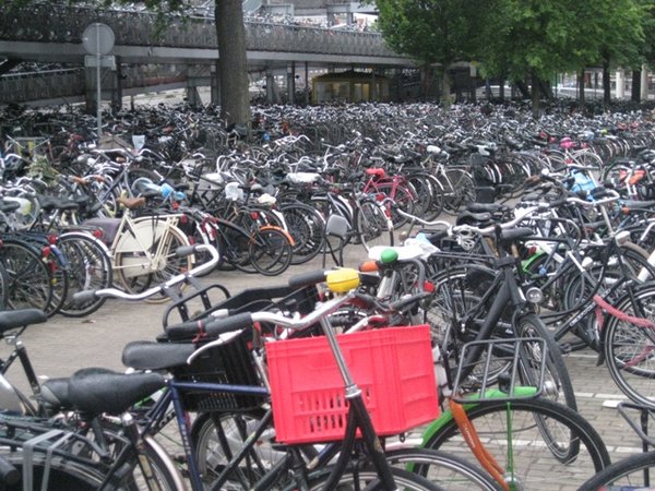 Bikes at Centraal Station