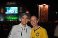 Luiz and I at the Fan Fest