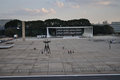View of the square from the 4th floor of the Planalto Palace